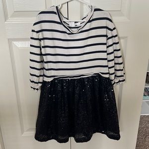 gap girls sequin skirt dress size S (6/7)